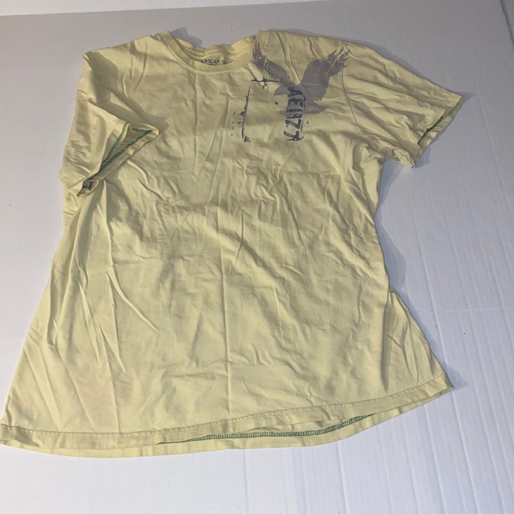 American Eagle Outfitters Adult Size XL Distressed Print Short Sleeve Tee Shirt